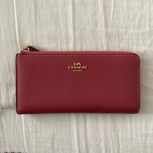 Pink Coach Wallet